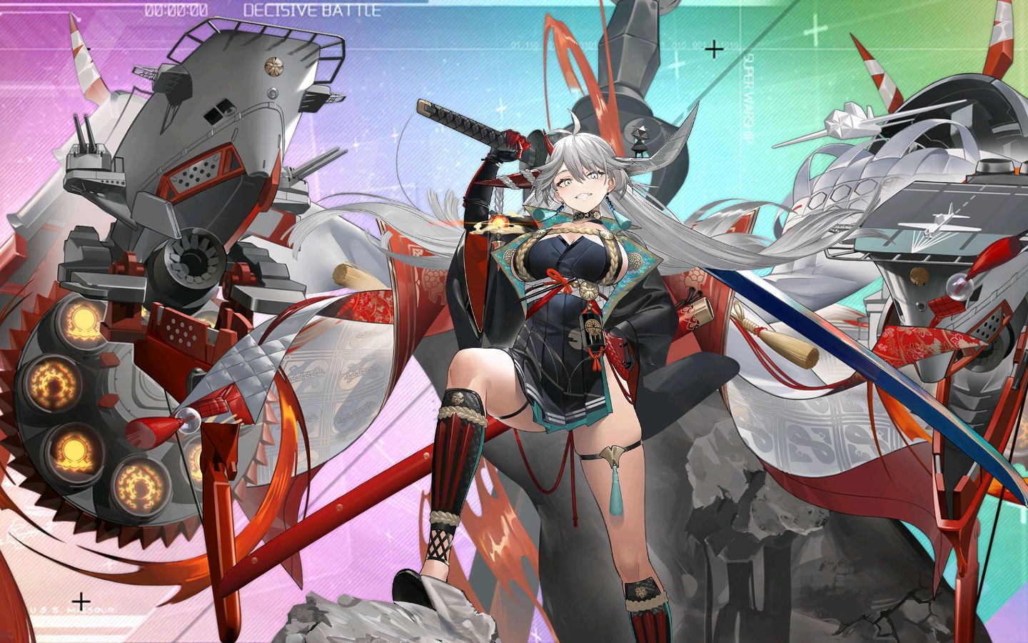 【碧蓝航线】这就是白龙吗?i了i了!