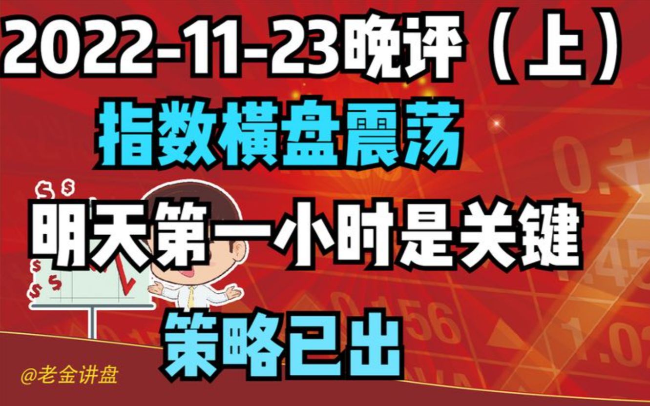 【20221123 收评 独家解读】指数横盘震荡,60分钟dif上水,明天第一小时是关键!哔哩哔哩bilibili