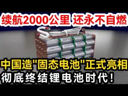 下载视频: 续航2000公里还永不自燃，中国造