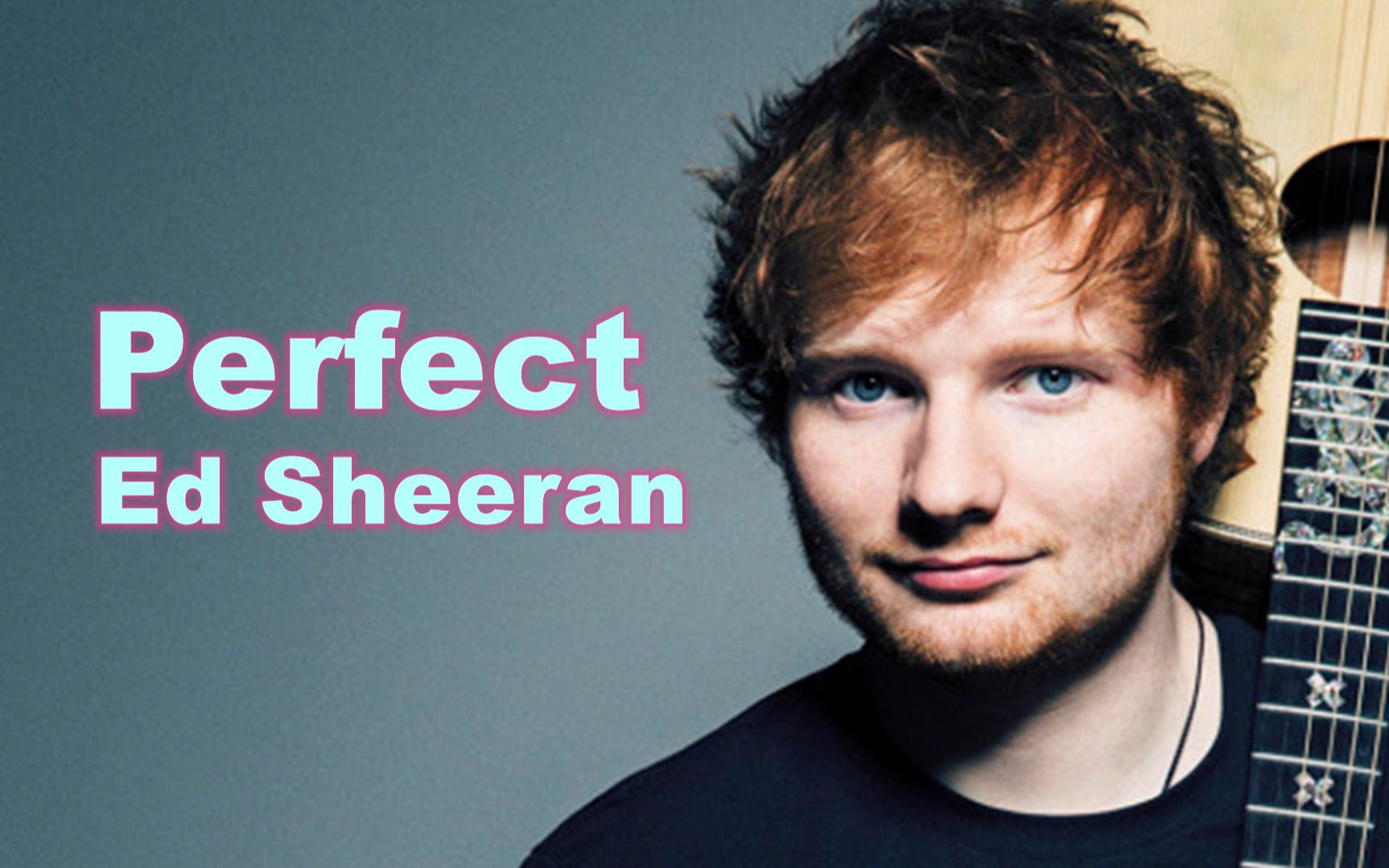 艾德希兰Ed Sheeran《Perfect(完美无瑕)》超好听万人大合唱现场哔哩哔哩bilibili