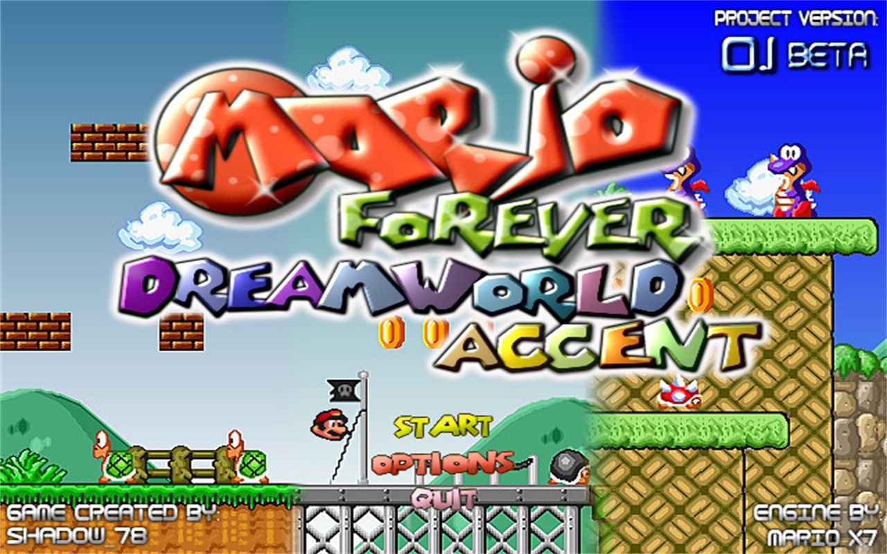 [图]Mario Forever Dreamworld Accent World Á一命通关录像