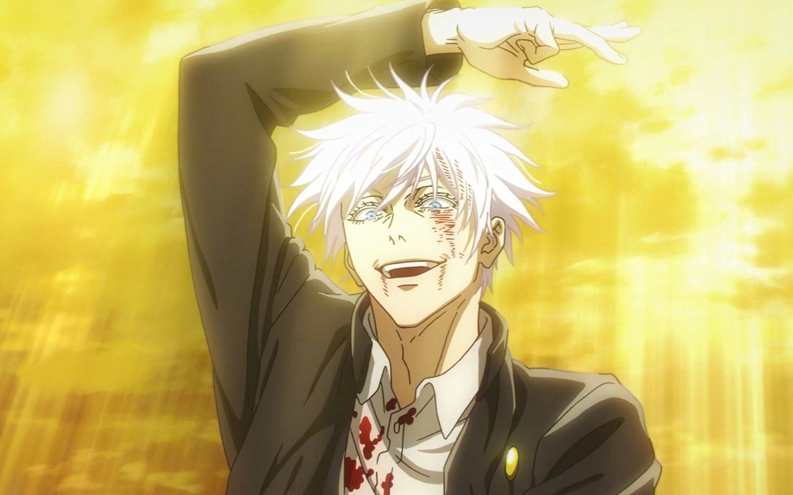 疯批美人五条悟太炸裂!"天上地下,唯我独尊"名场面来了