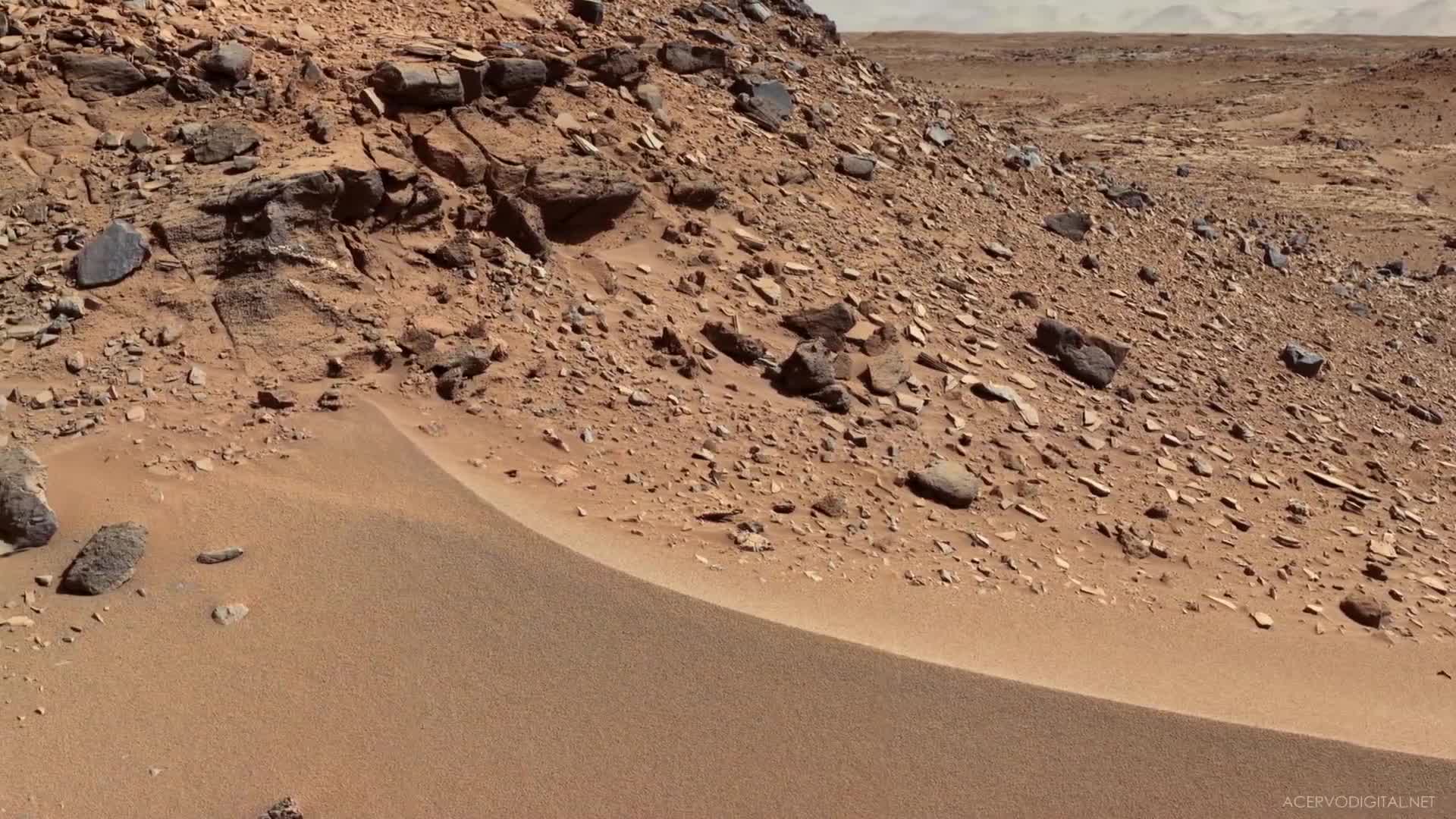 火星实拍imagens de marte (hd) imagens da curiosity rover