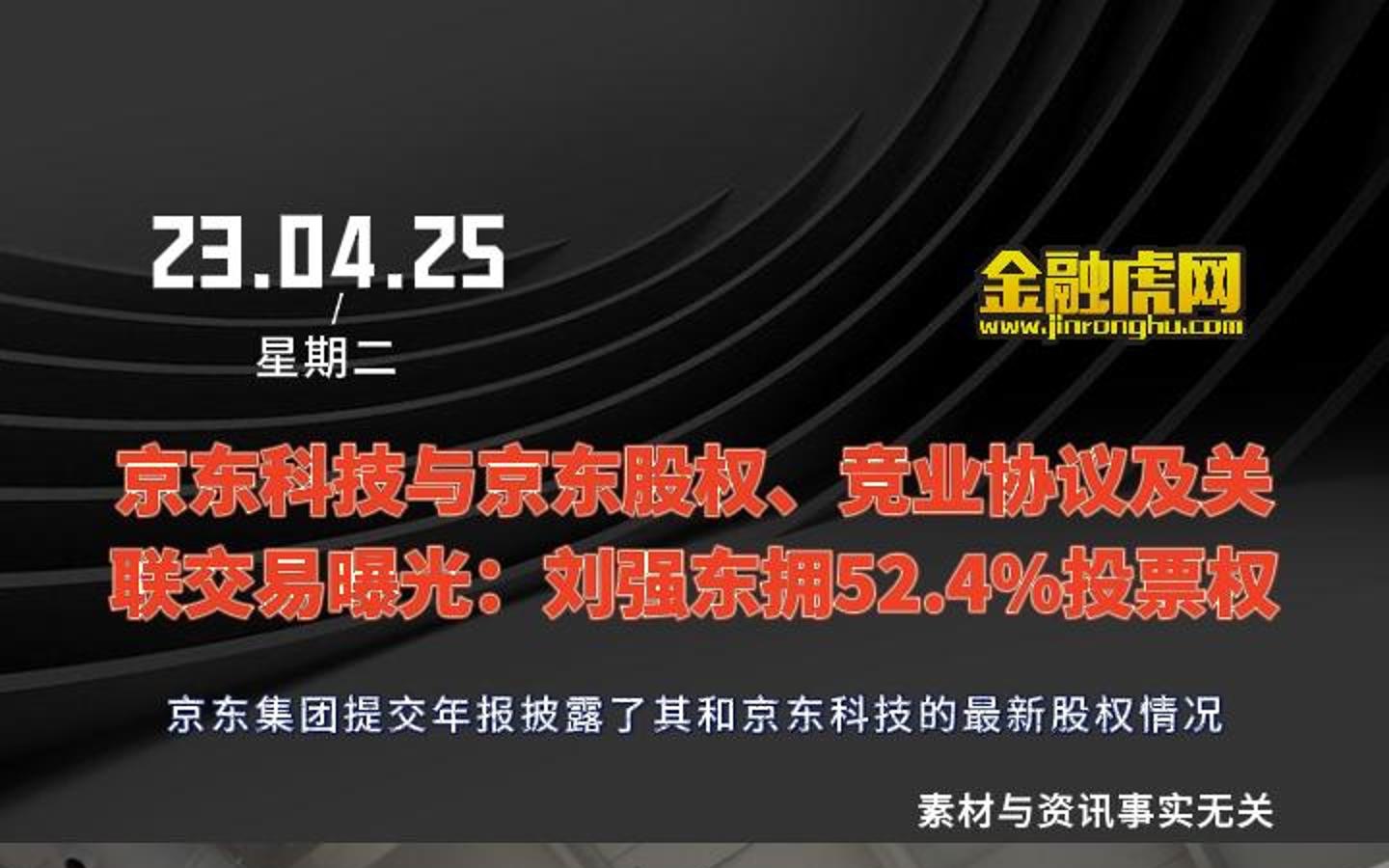 京东科技与京东股权、竞业协议及关联交易曝光:刘强东拥52.4%投票权哔哩哔哩bilibili