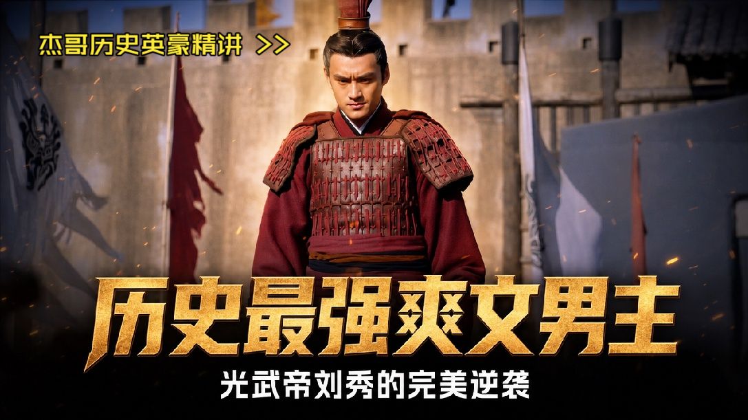【提督点播】杰哥历史英豪精讲：召唤陨石、白嫖十万大军，“大魔导师”光武帝刘秀到底有多秀？