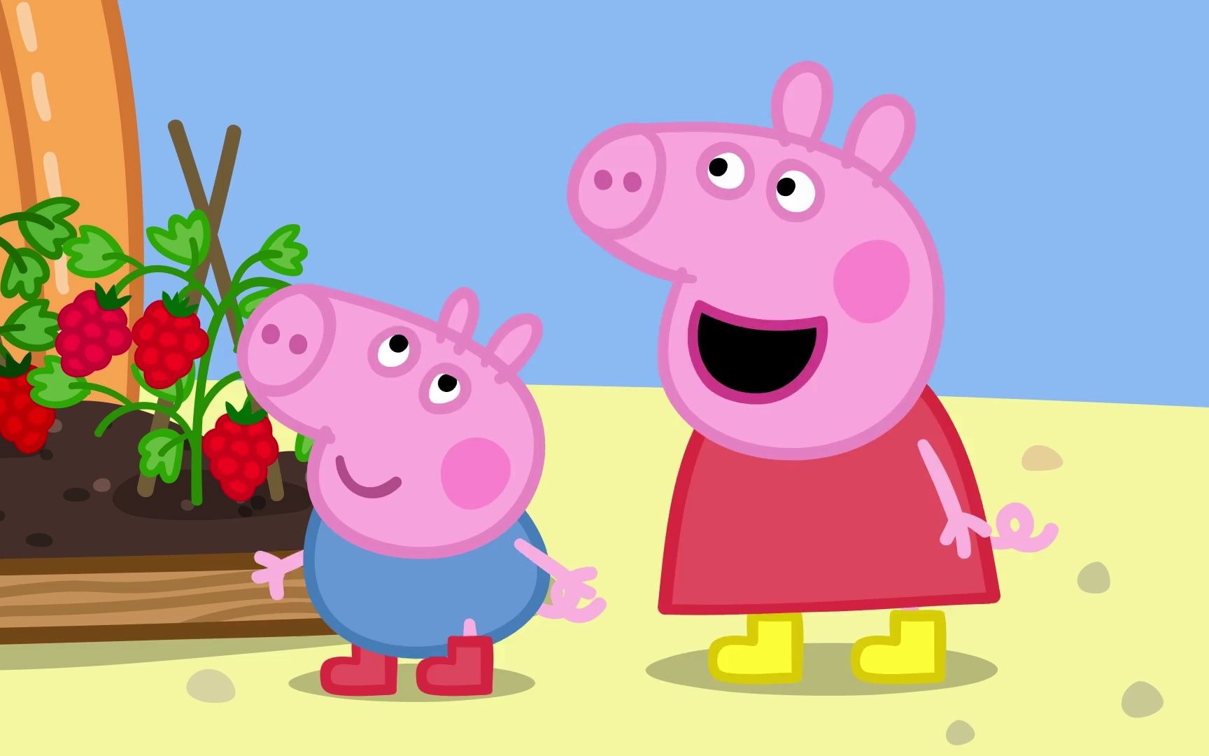 小猪佩奇7:佩奇找到了各种水坑,却没见到泥坑,原来它藏在这里