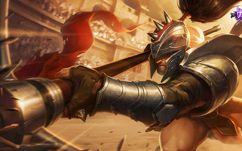 德邦总管 赵信 绞肉机角斗士 2017重做 皮肤浏览 skin spotlight