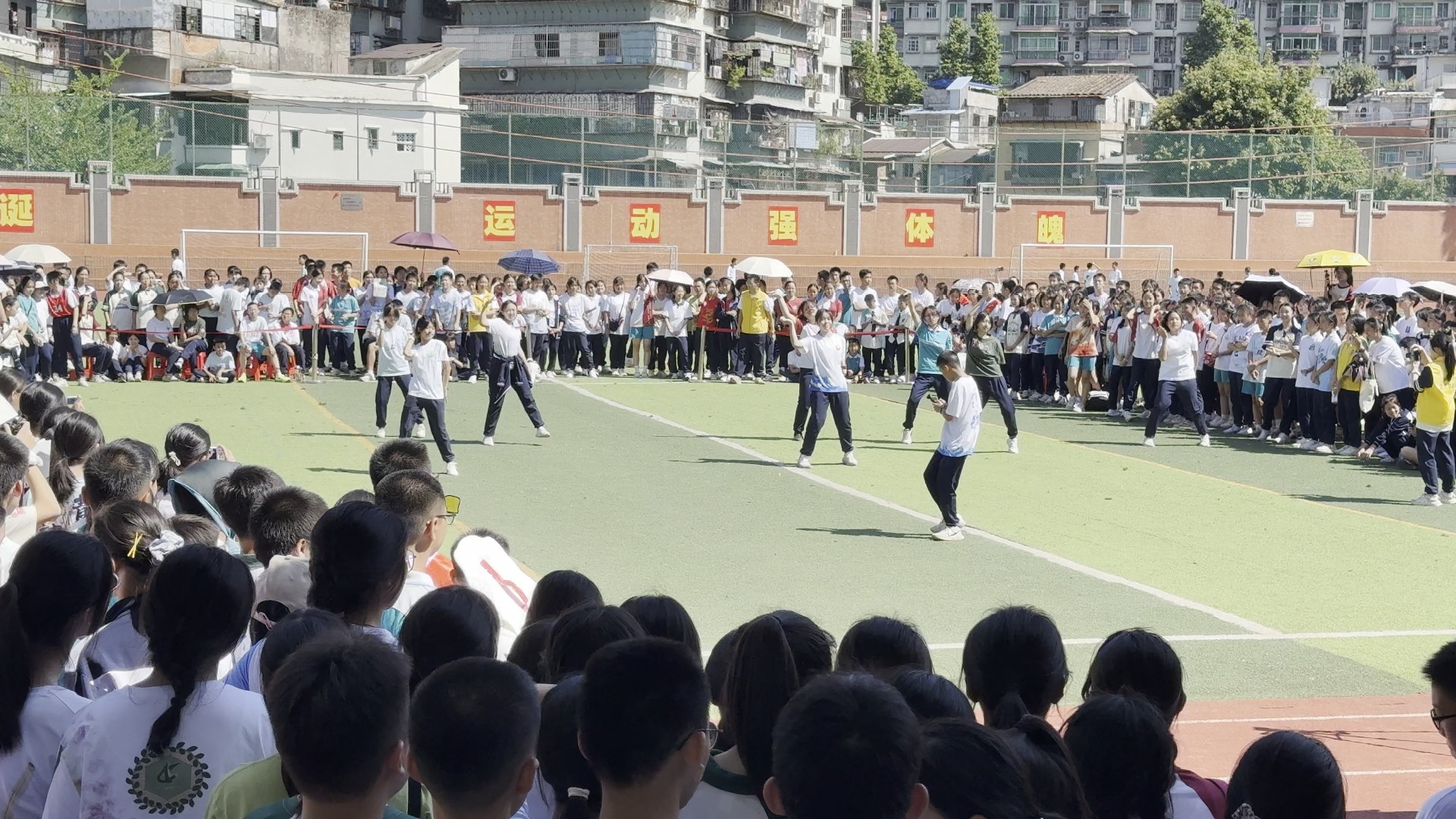 广州五中2024校运会中午随舞片段哔哩哔哩bilibili