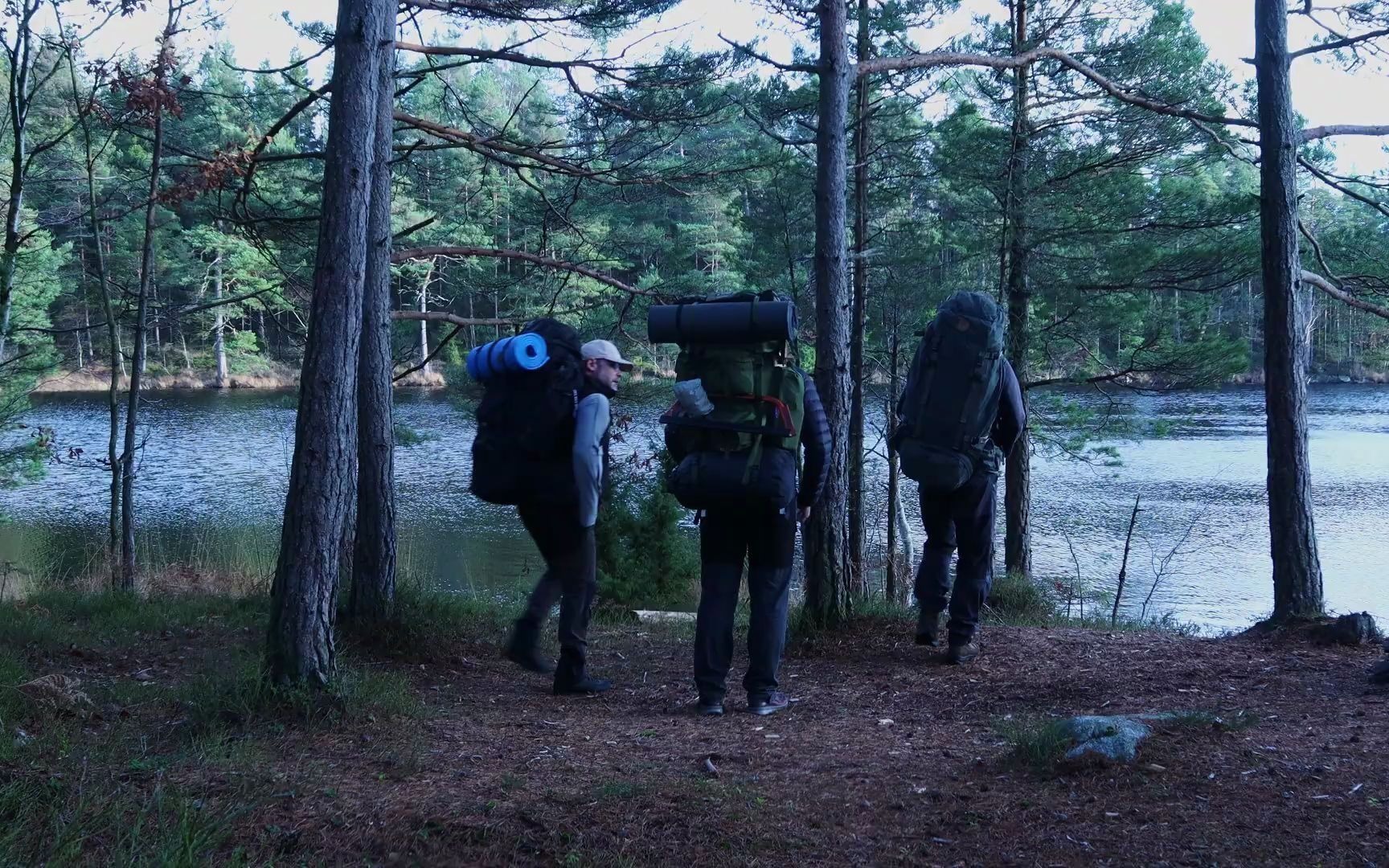 [图]丛林热帐篷露营和营火烹饪，野营，热帐篷炉子，热帐篷过夜