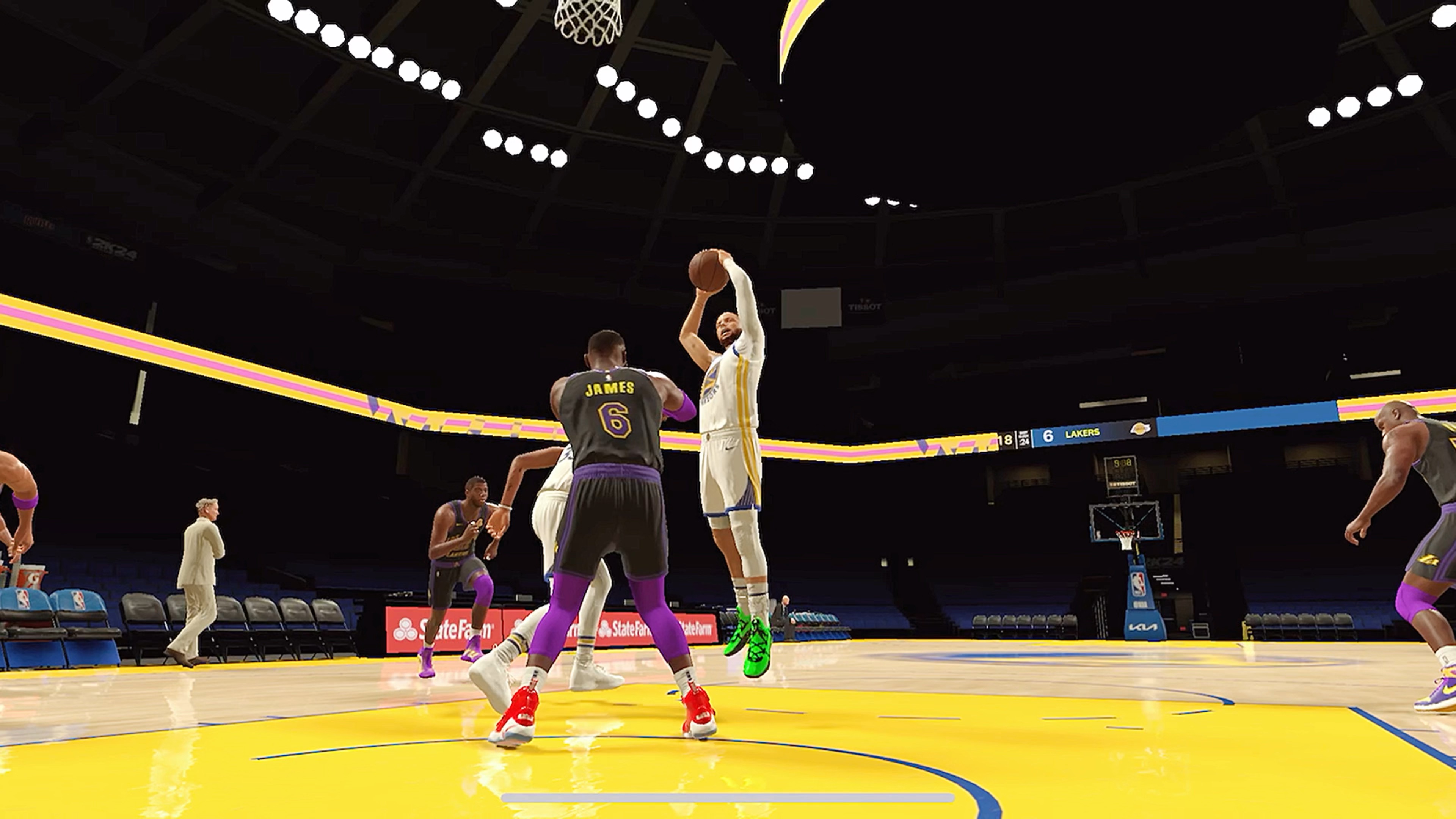 【2k24手游】库里带来的扣篮盛宴!