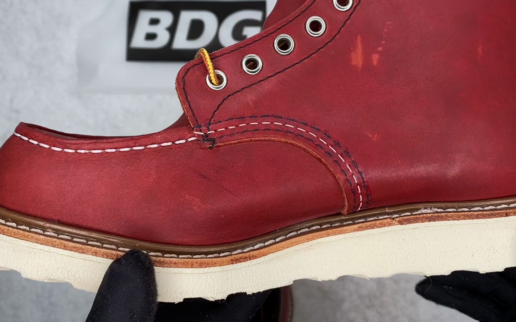 【瑕疵实拍】redwing红翼狗标8864 d宽41码 编号dh061