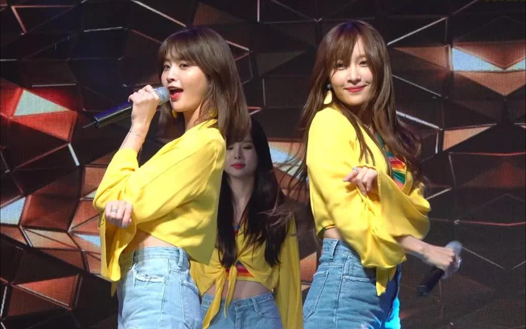 【kpop饭拍考古】20180920 exid朴正花 - l.i.e fancam