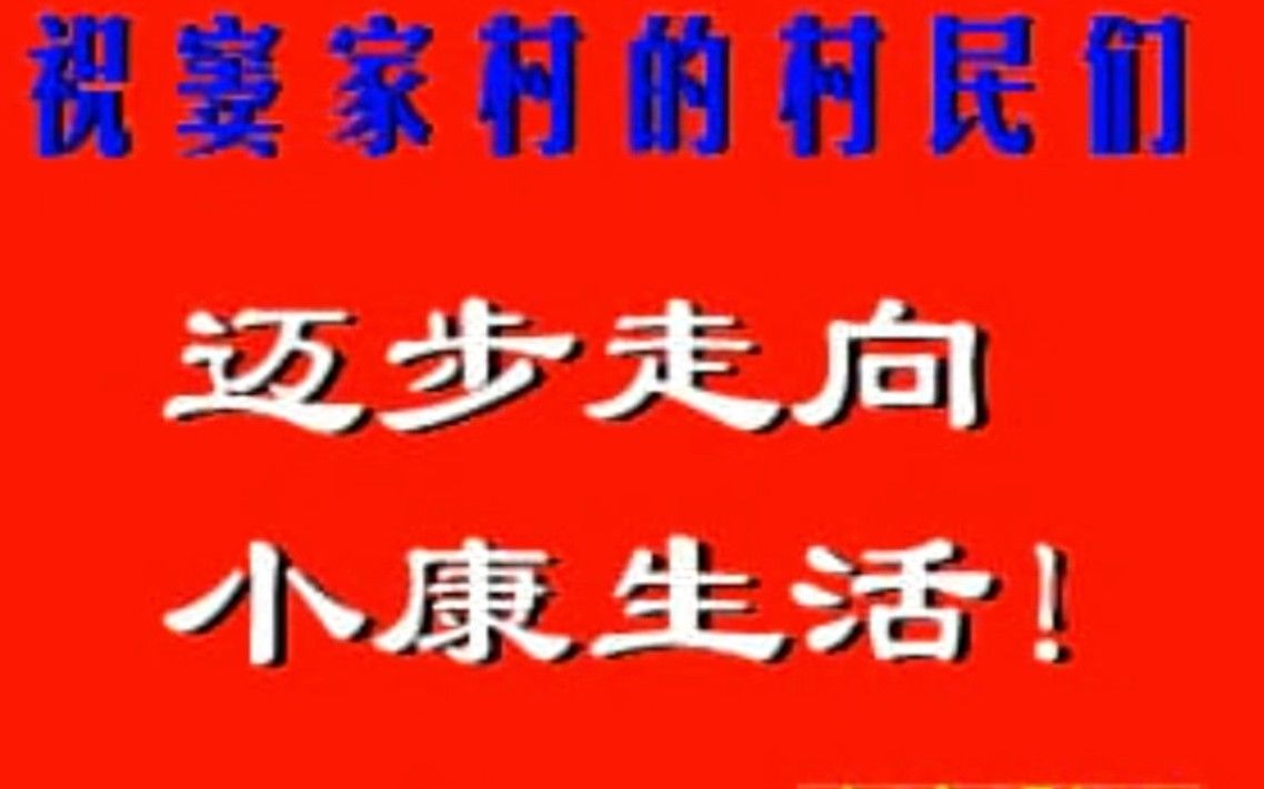 [图]1994年陕西省渭南市蒲城县罕井镇窦家村社火