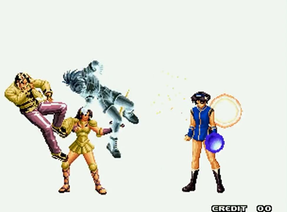 拳皇2000bug st kyo = st 2 athena