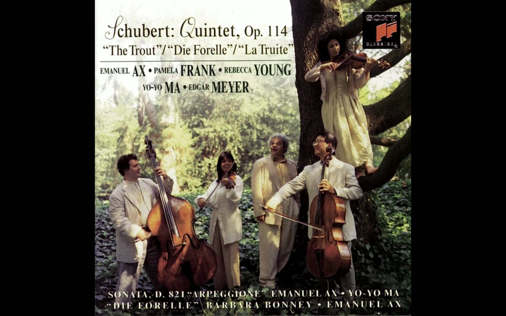 舒伯特:鳟鱼五重奏; 琶音奏鸣曲; 鳟鱼 Schubert Trout Quintet, Arpeggione Sonata哔哩哔哩bilibili