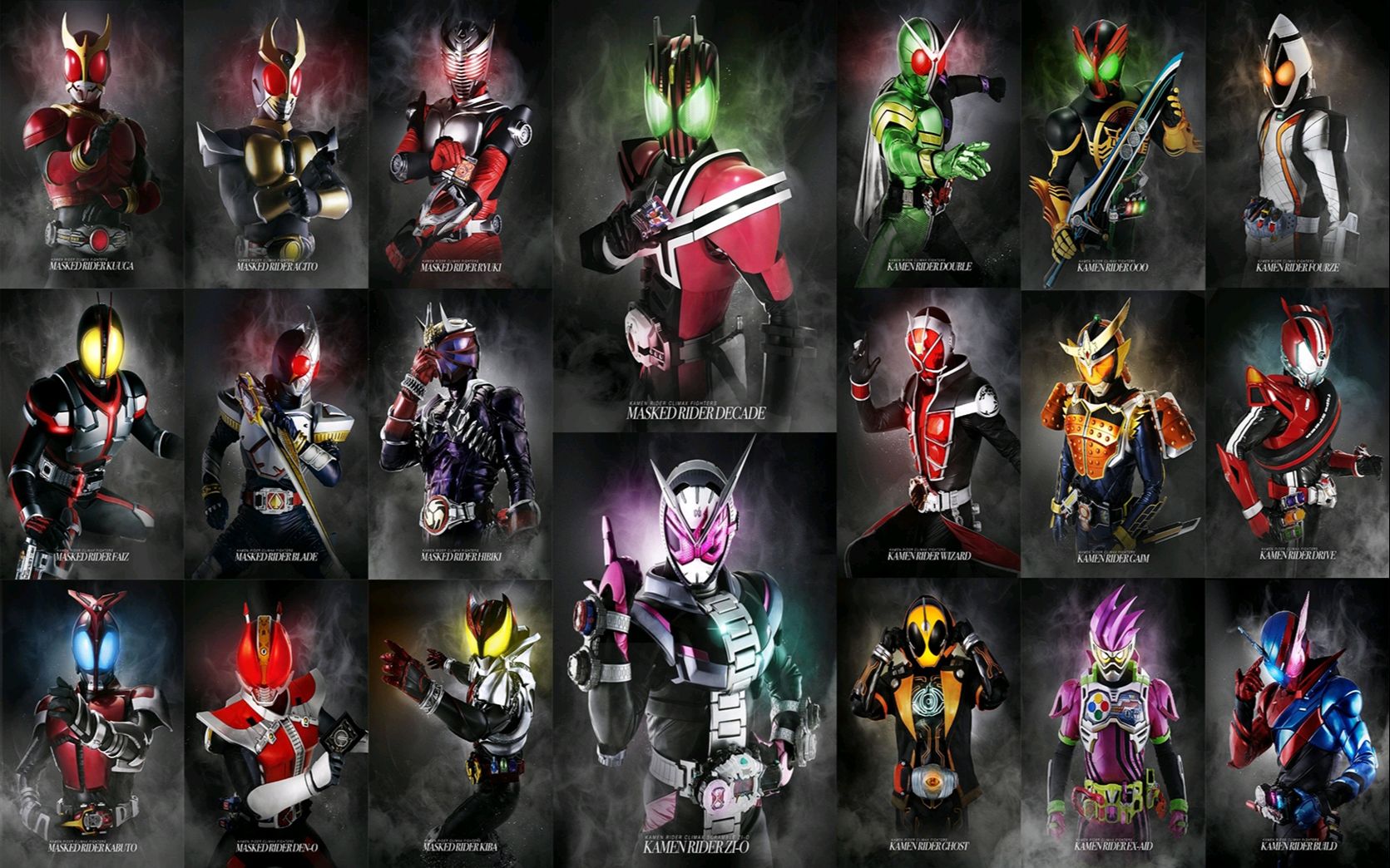 【mad】【平成仮面ライダー】平成假面骑士_哔哩哔哩 (゜-゜)つロ