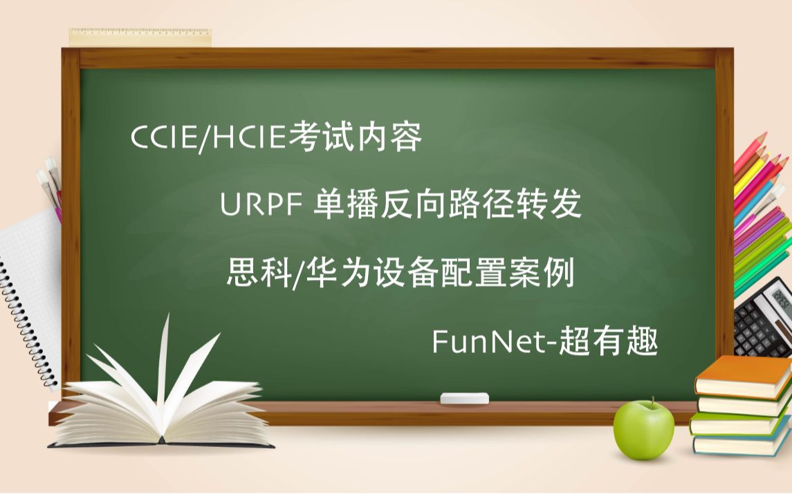 CCIE/HCIE考试内容之URPF单播反向路径检查,如何检测原理与思科配置案例哔哩哔哩bilibili