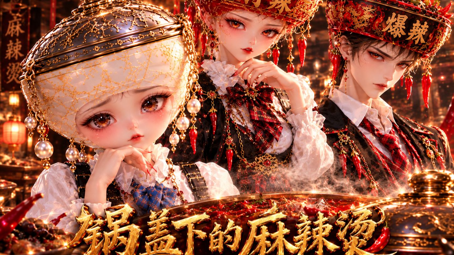 麻辣烫吃什么辣度呢~#ai短剧 #剧情 #动画 #ai漫剧