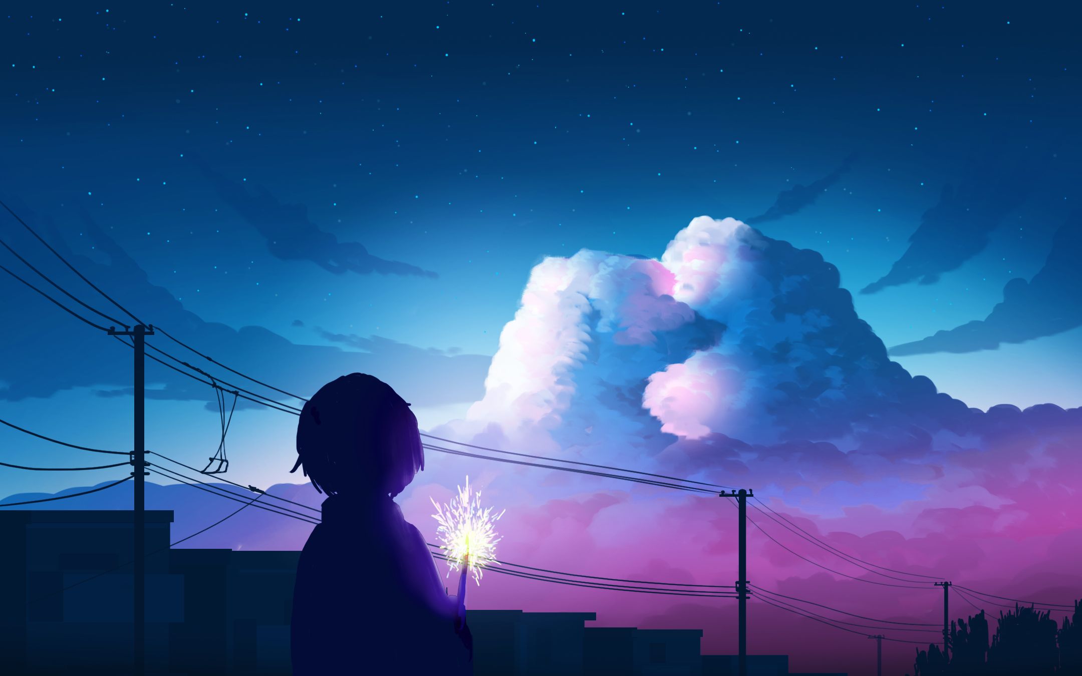 【场景练习35】【ps板绘】元旦快乐