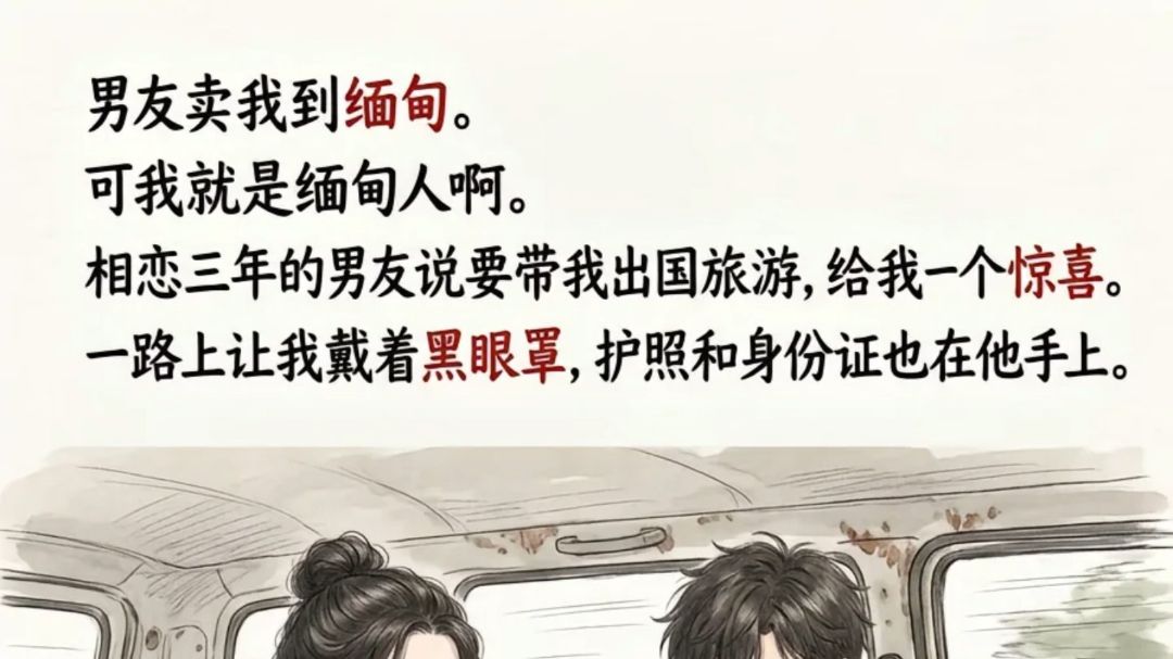 男友把我卖到缅北园区，殊不知我是缅甸将军的女儿！