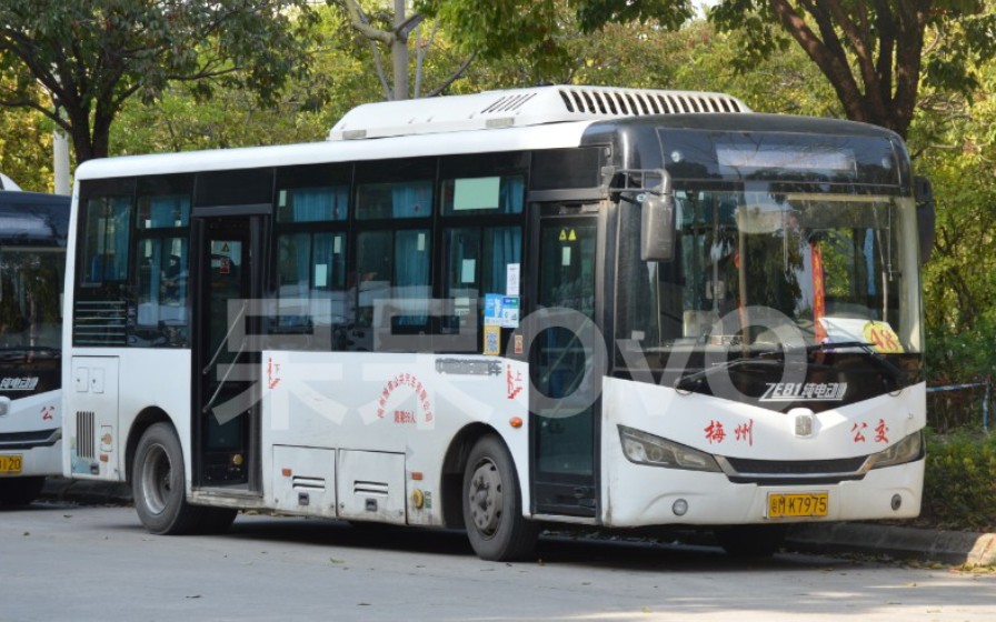 梅州梅县公交实拍