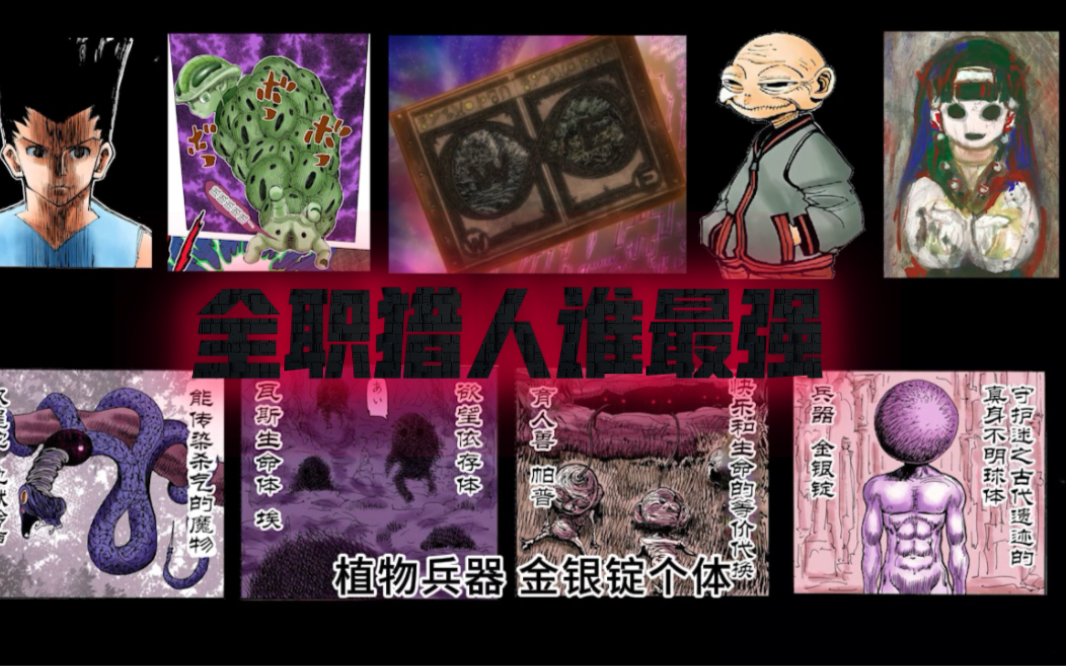 全职猎人中已知最强的存在