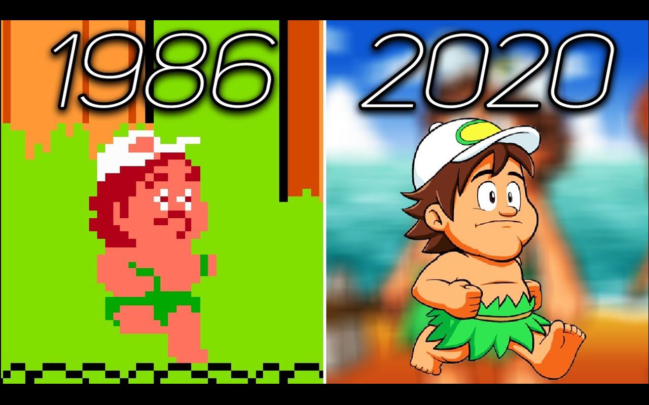 [图]冒险岛进化史 Adventure Island Games 1986-2020