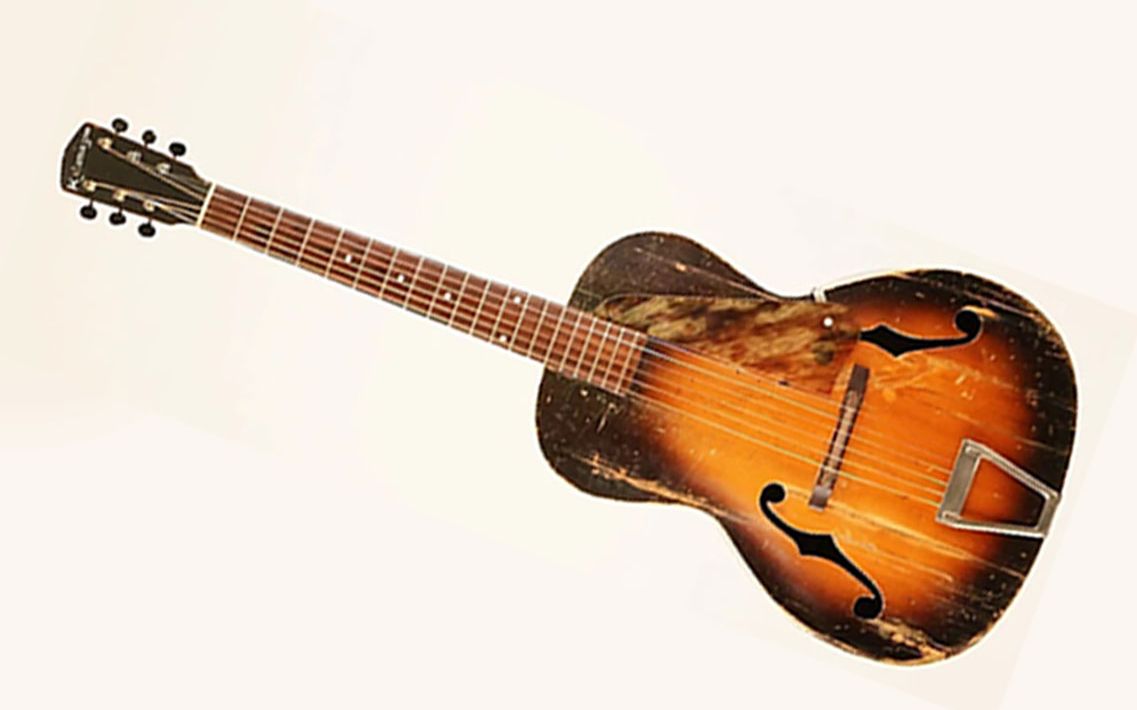 julian davis plays our kalamazoo kg-21 archtop guitar