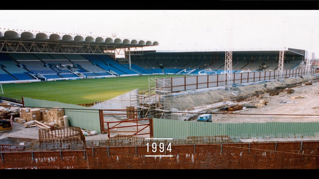 缅因路历年|缅因路体育场的演变过程,这座曼城的老球场从1923年到2003