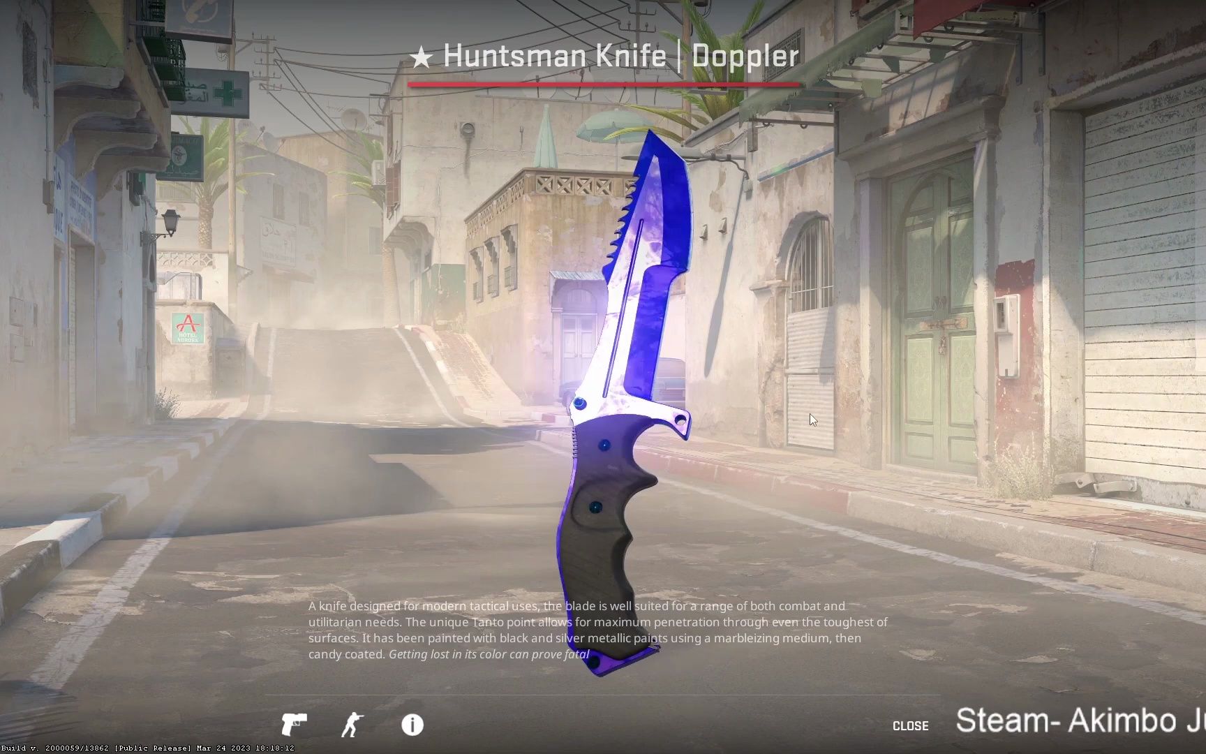 cs2 - 各类蓝宝石刀展示