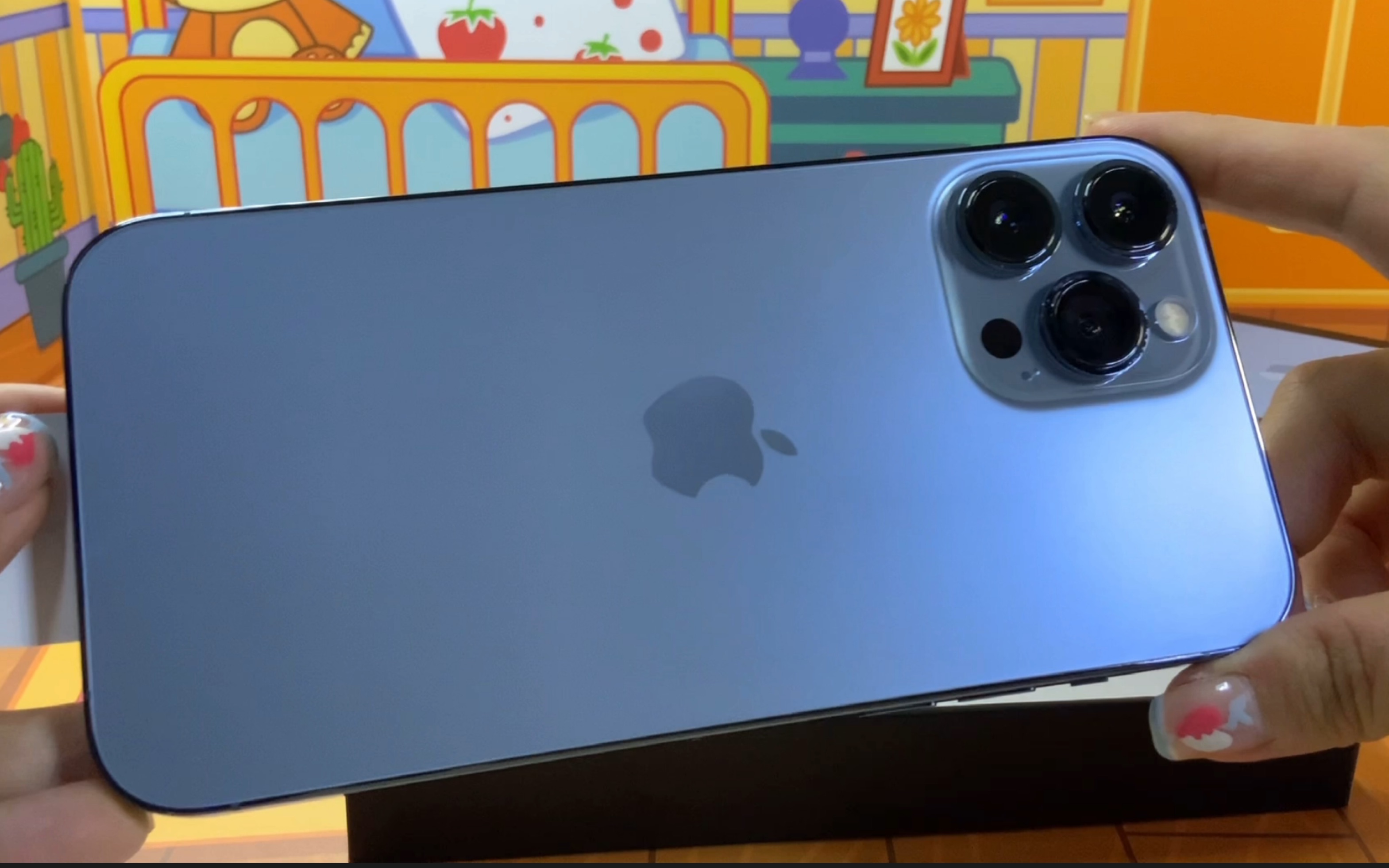 [iphone 13 pro max]首发远峰蓝/沉浸式开箱/小手的max