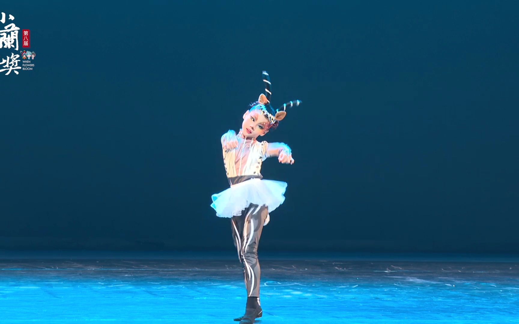 第八届"小兰花奖"全国小小舞蹈家独舞展演完整版剧目《森林精羚》