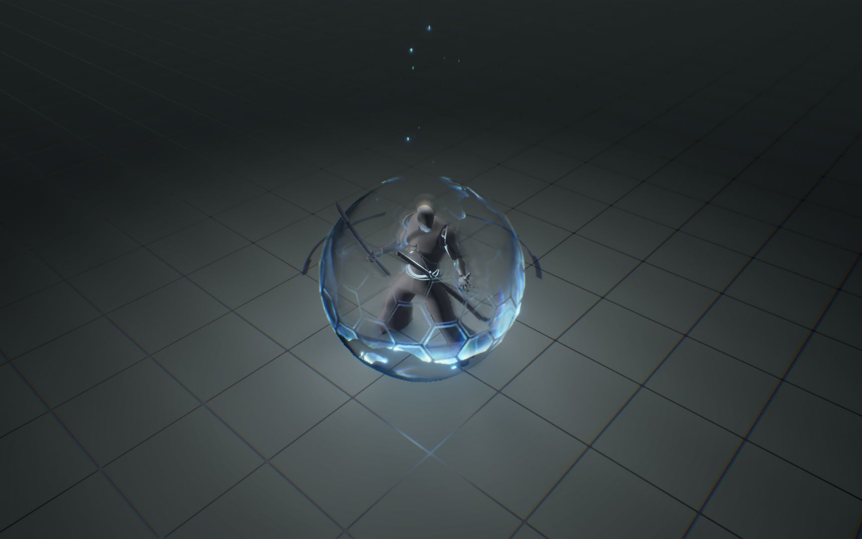 niagara特效练习-护盾