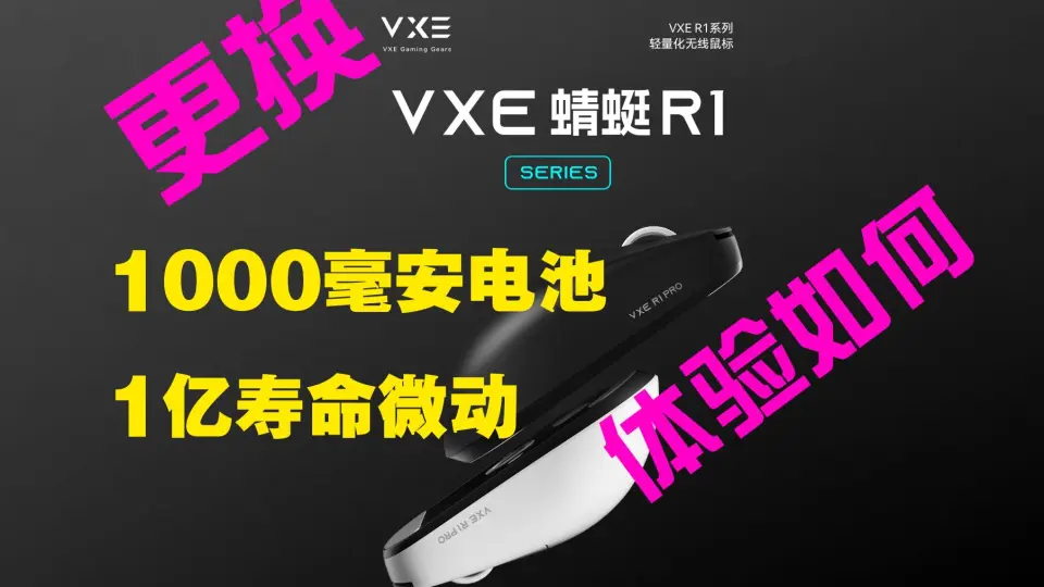 使用VXE R1 PRO MAX+4K接收器死斗_哔哩哔哩bilibili