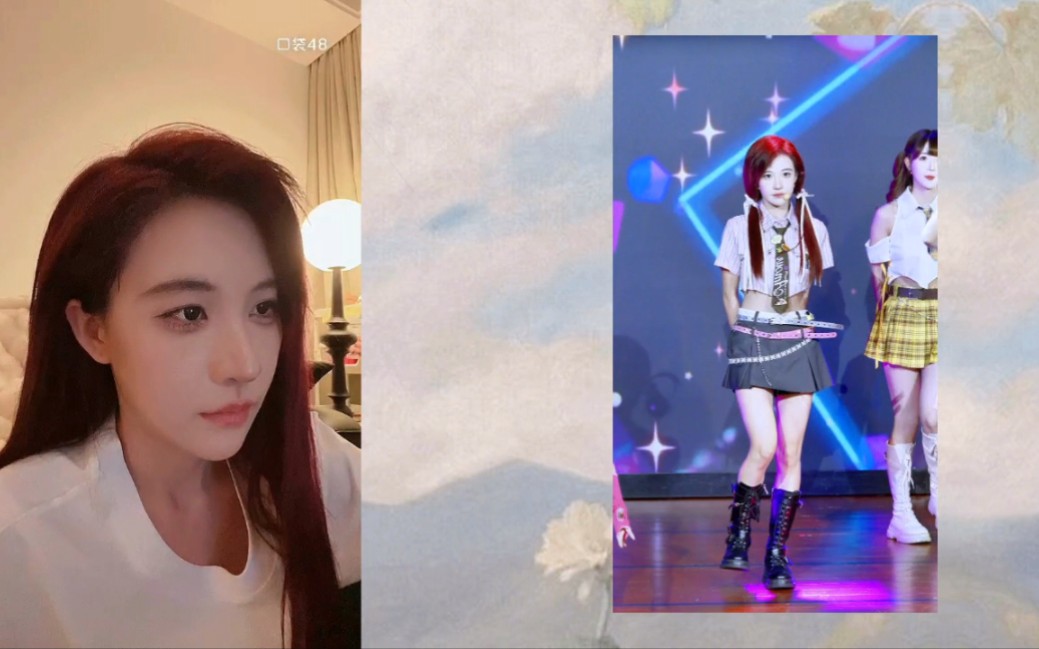 【曾艾佳】re自己双马尾直拍|如果是瓜妈会觉得爱豆甜妹歌都很帅