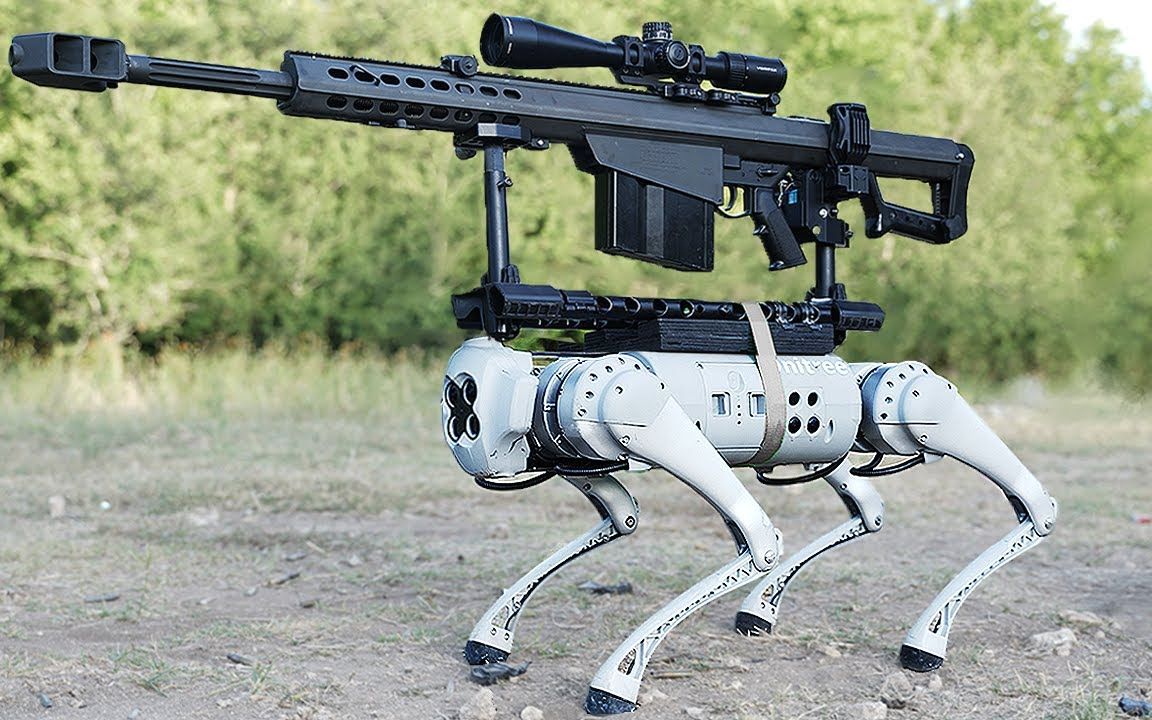 [图]【I did a thing】I put a gun on a robot dog