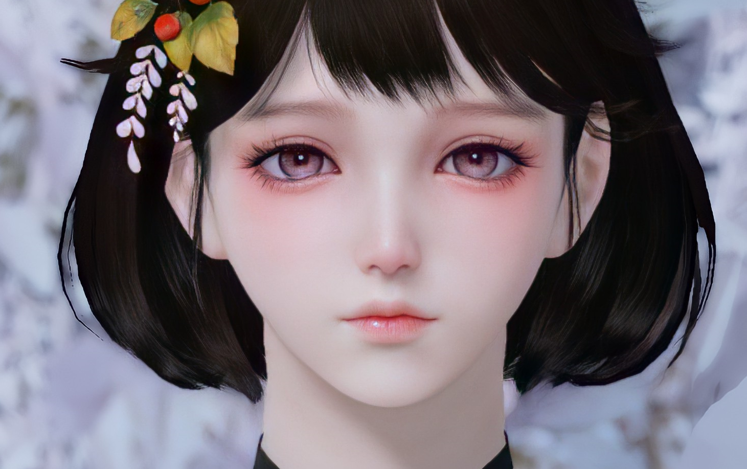 清甜樱花妹妹 /天刀天涯明月刀手游成女捏脸数据(樱花)