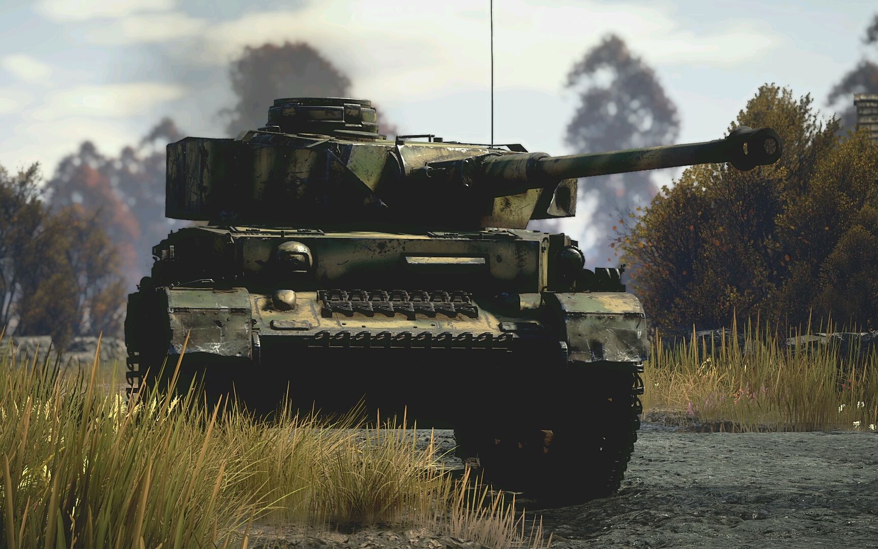 【战争雷霆】军神座驾 四号坦克h型 单局零死七杀