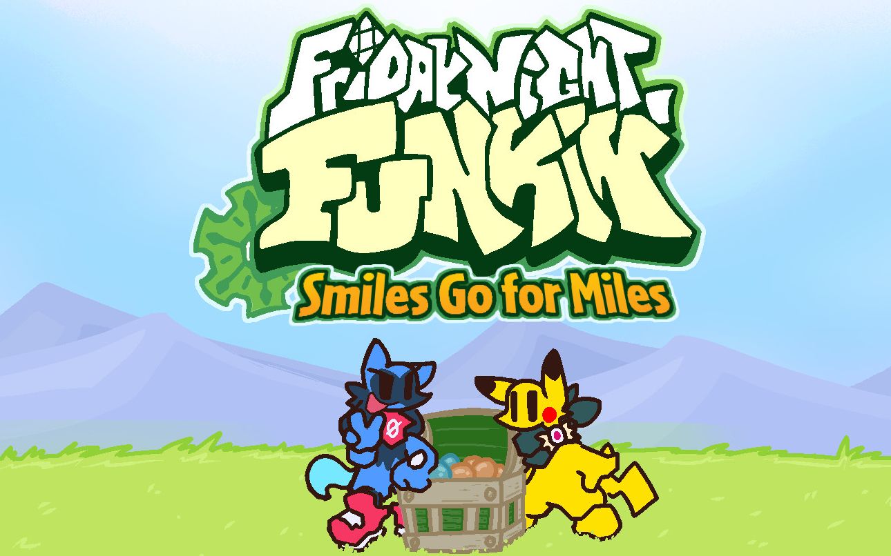 [图]【宝可梦xFNF】模组：Smiles Go For Miles[DEMO]丨不可思议的迷宫：空之探险队同人创作