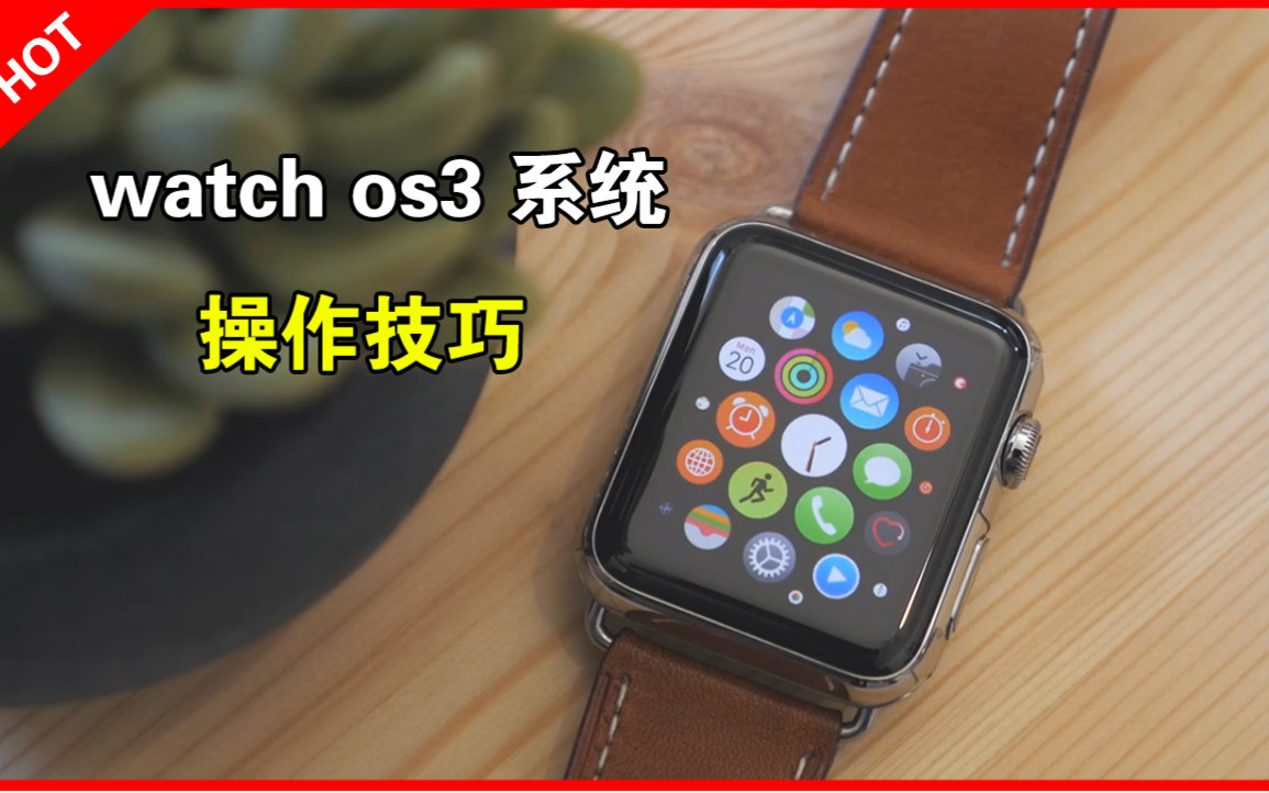 【最新】iwatch 运行OS3的操作介绍 apple手表技巧哔哩哔哩bilibili