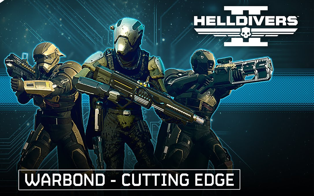 《地狱潜者2(helldiver 2)》最新通行证预告 | warbond cutting edge