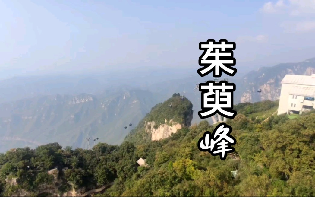 云台山茱萸峰旅游攻略.一个月去一个地方,这一生的几十年也走不完想去的目的地哔哩哔哩bilibili