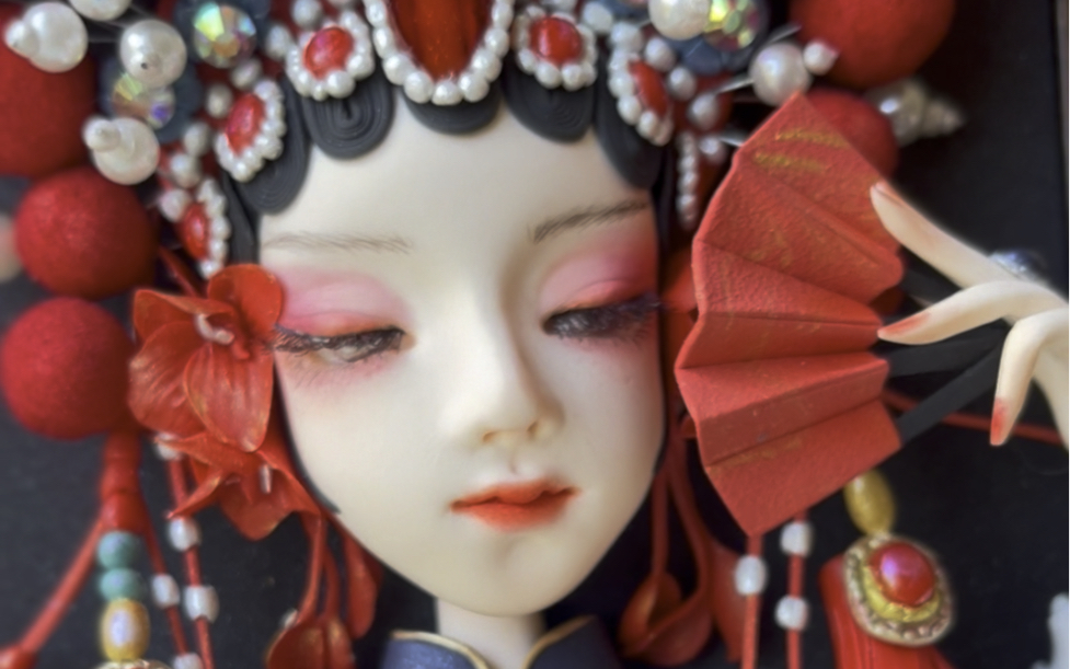 戏曲风人物但是粘土