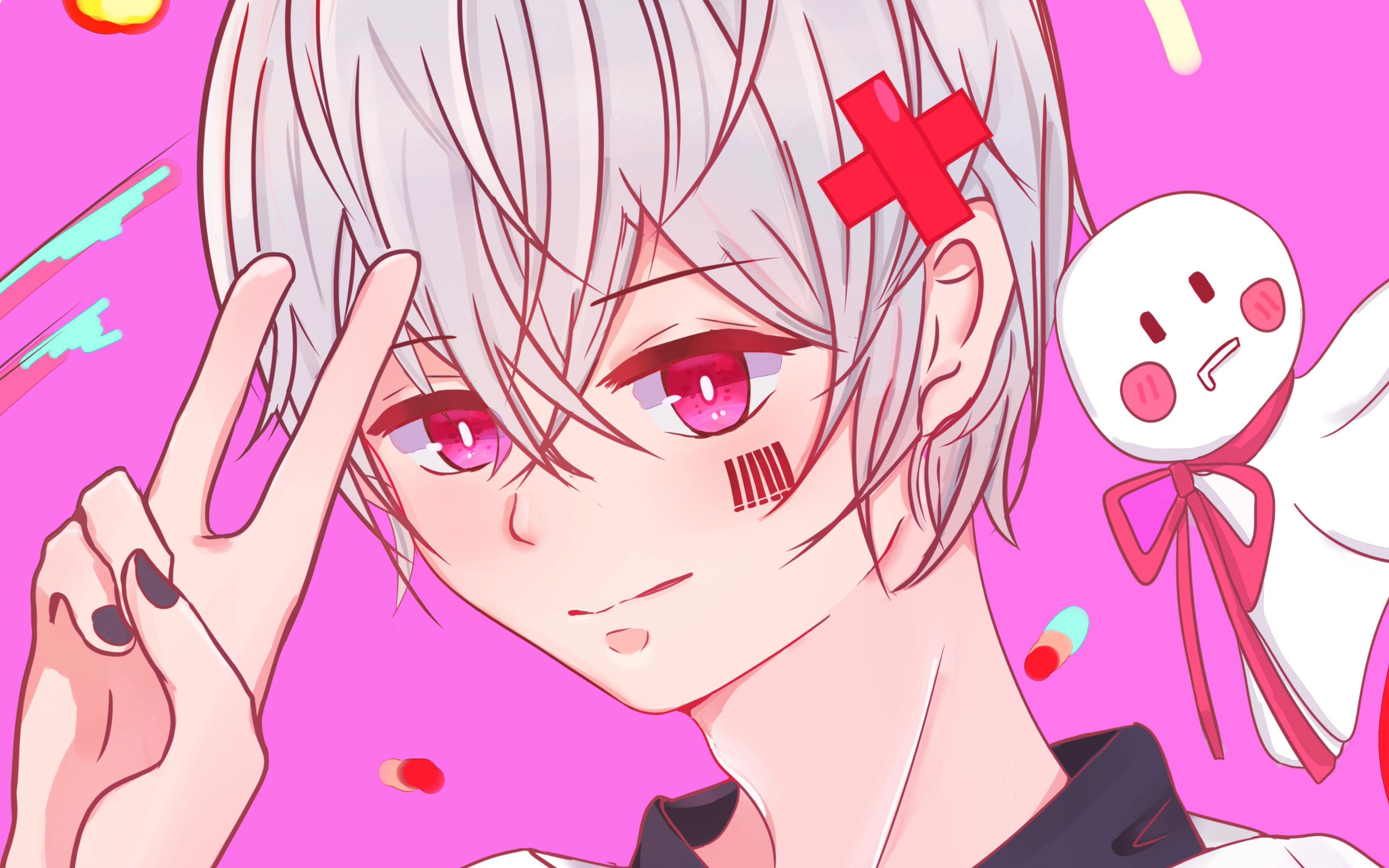 【まふまふ 】试着画了mafu的同人图