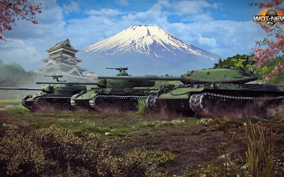 顾北坦克世界闪击战四式中战车