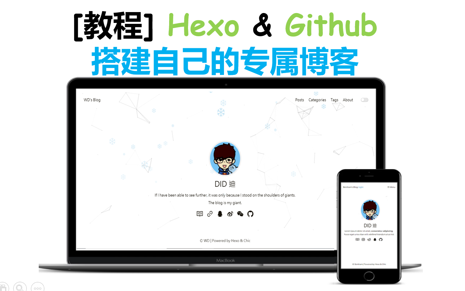 [教程]Hexo & Github搭建自己的专属博客哔哩哔哩bilibili