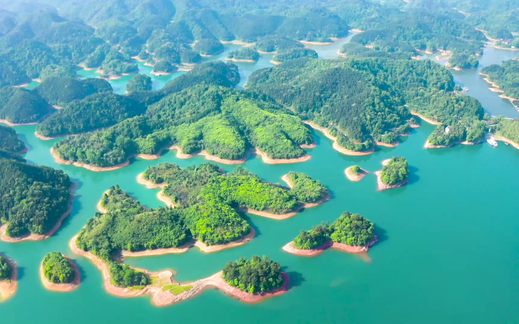 千岛湖环湖自驾游姚青春千岛湖风景山水风景自然风光