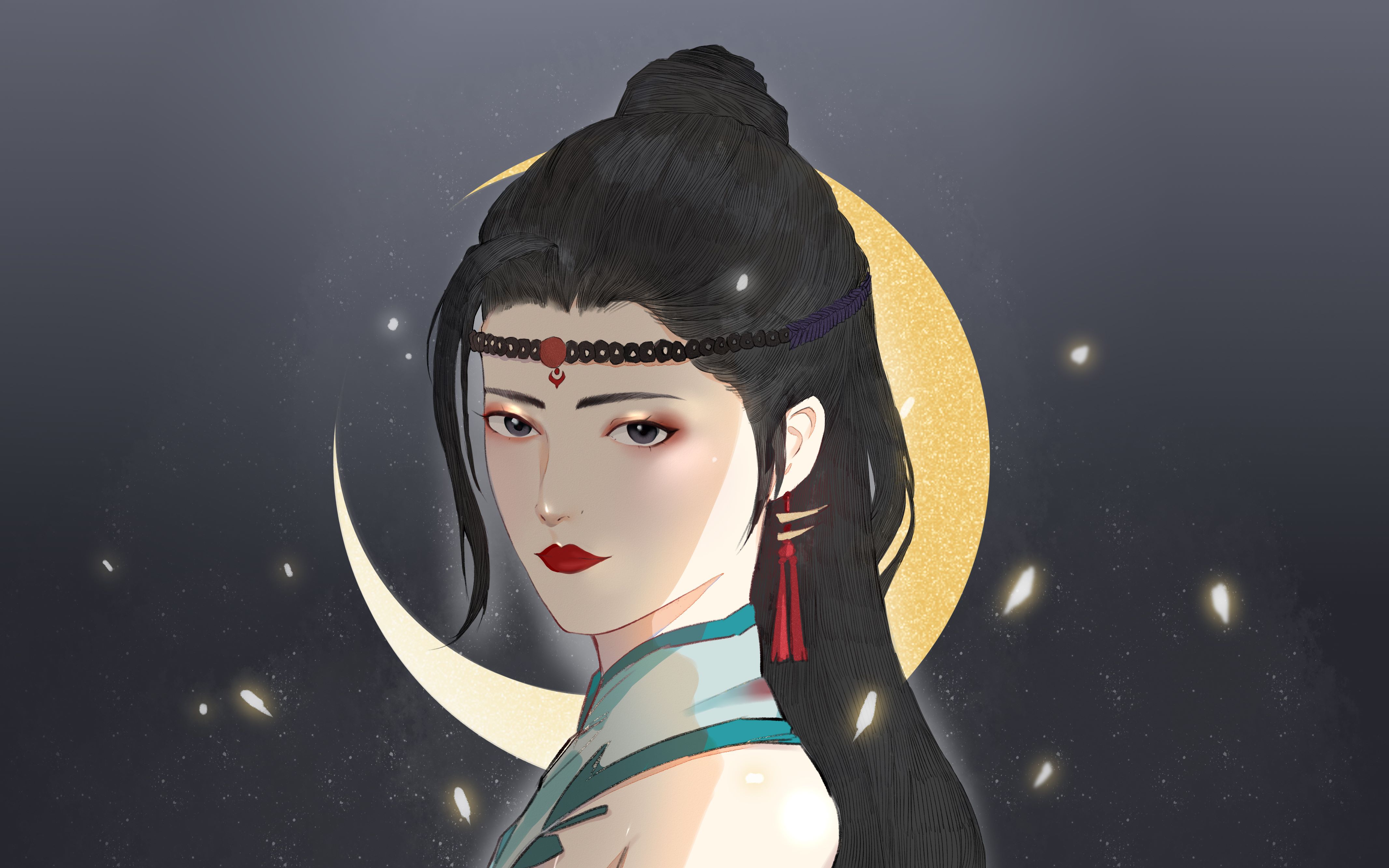 【一梦江湖】画绝美暗姐你不进来看看?(粉丝抽奖稿子)