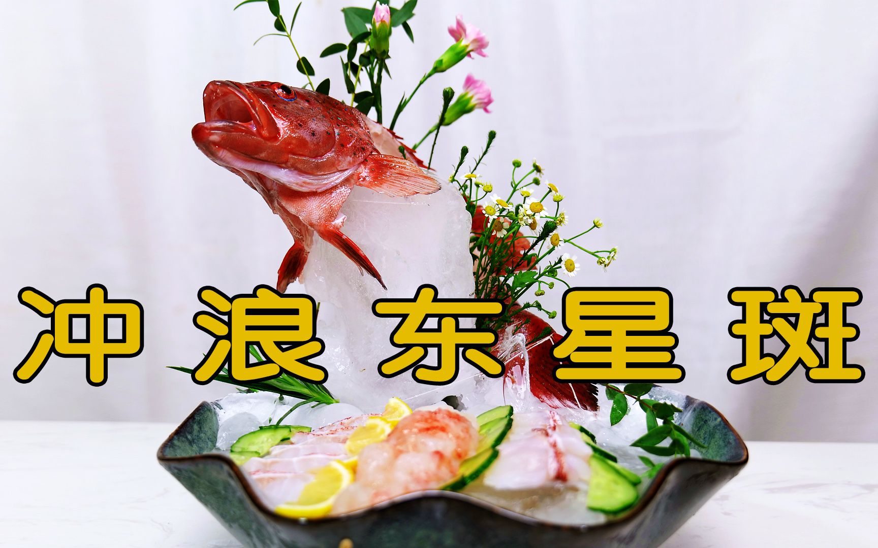 整只龙虾只为搭配两片鱼肉,这道冲浪东星斑到底是什么味道?