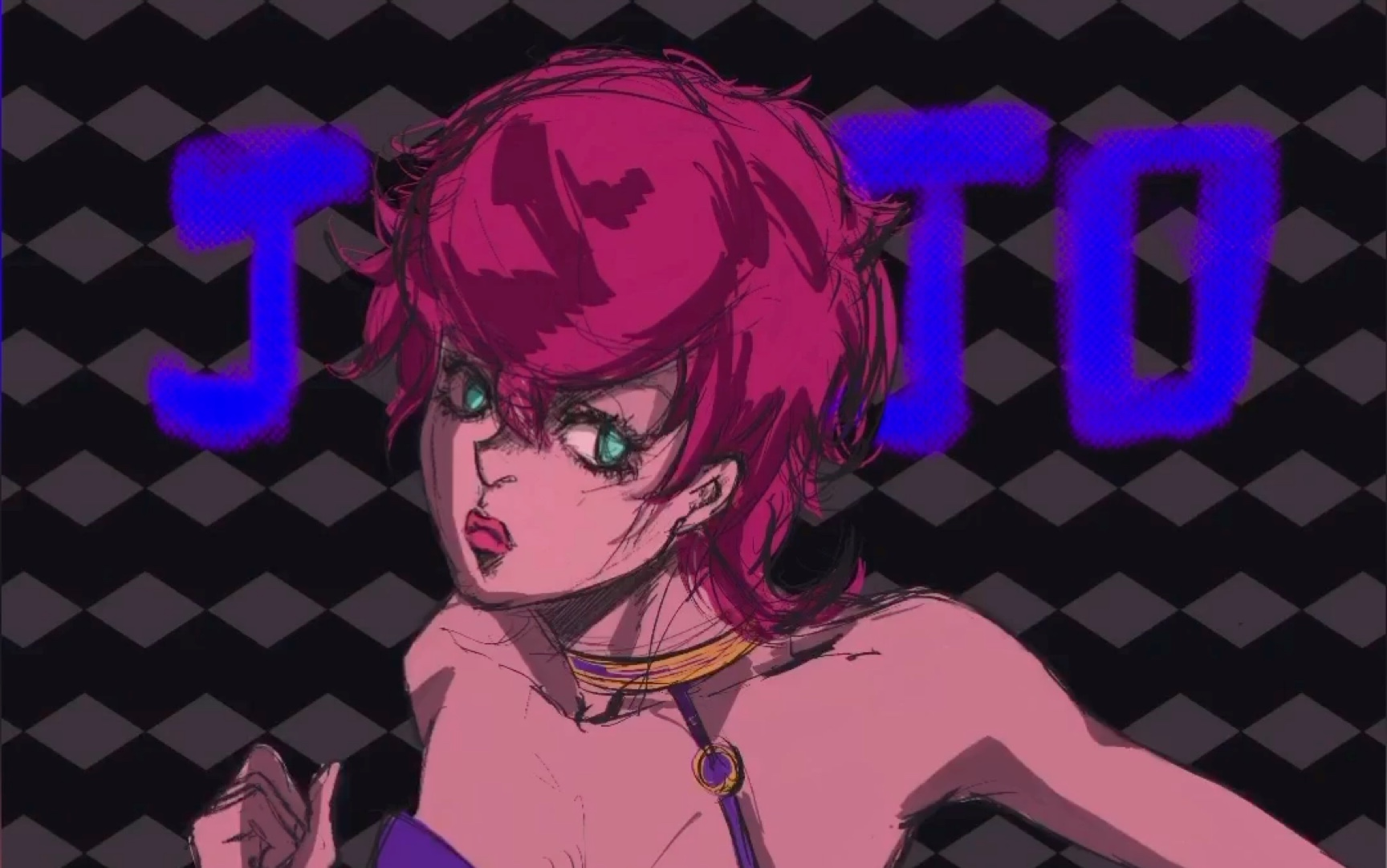 【procreate】板繪記錄 进来和辣妹摇摆 爱生活爱jojo